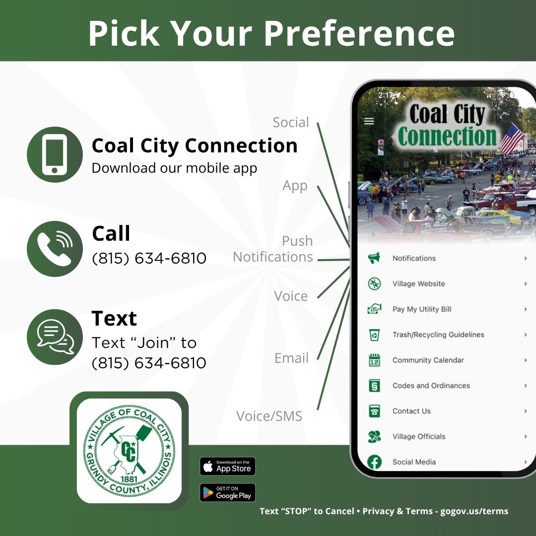 Coal City Connection – Download our mobile app